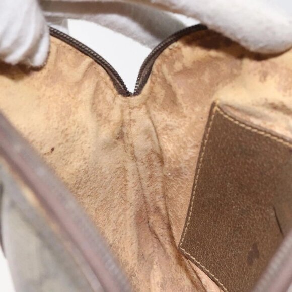 GUCCI GG Supreme Web Sherry Line Shoulder Bag PVC Beige 904 02 047 Auth hk2601 - Picture 11 of 16